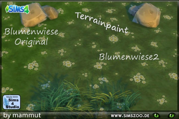  Blackys Sims 4 Zoo: Terrain paint by Mammut