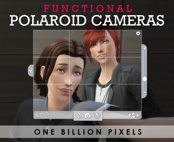  One Billion Pixels: Polaroid cameras