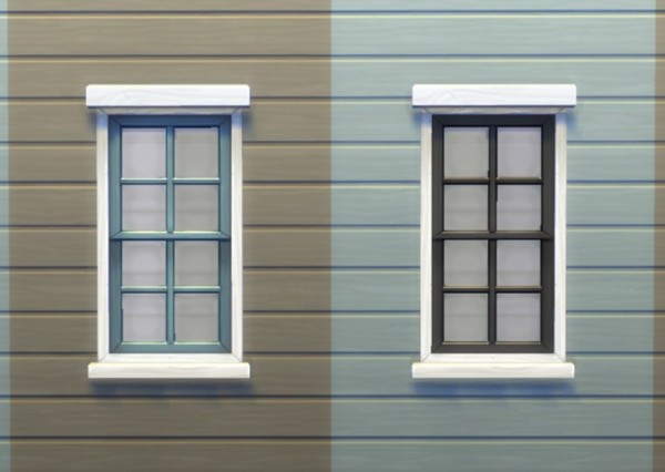  Mod The Sims: Two Tile “Octopane” Window by plasticbox
