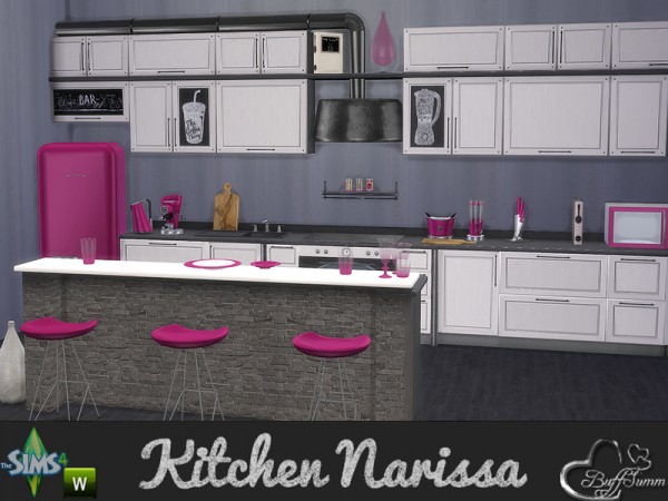  The Sims Resource: Kitchen Narissa by BuffSumm