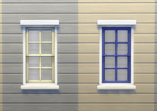  Mod The Sims: Two Tile “Octopane” Window by plasticbox