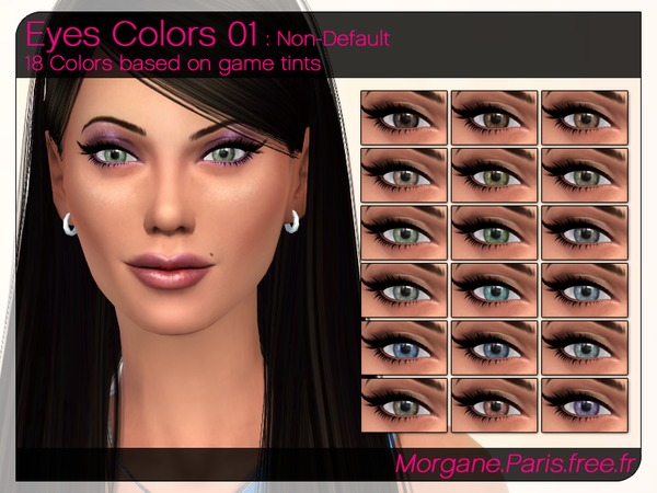  The Sims Resource: Eyes Colors 01 by Morgan