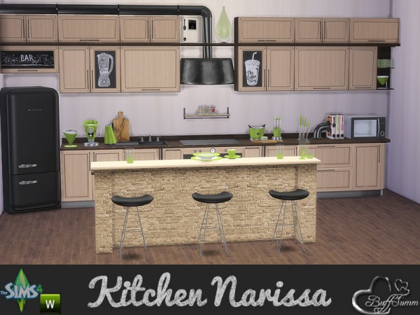  The Sims Resource: Kitchen Narissa by BuffSumm