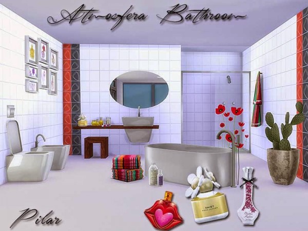  SimControl: Atmosfera Bathroom By Pilar