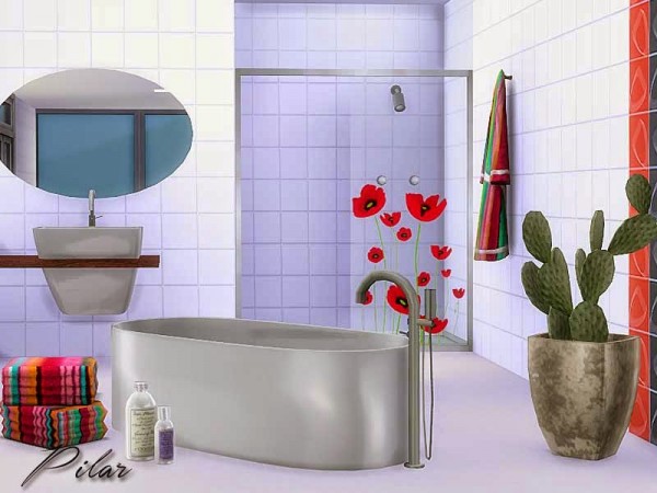  SimControl: Atmosfera Bathroom By Pilar
