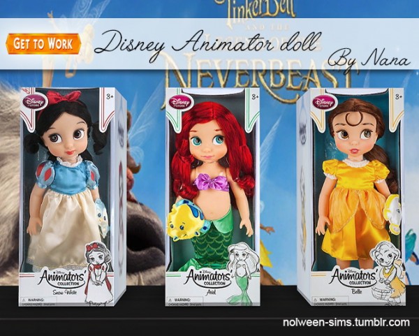  Nolween: Disney Animator doll   BY NANA