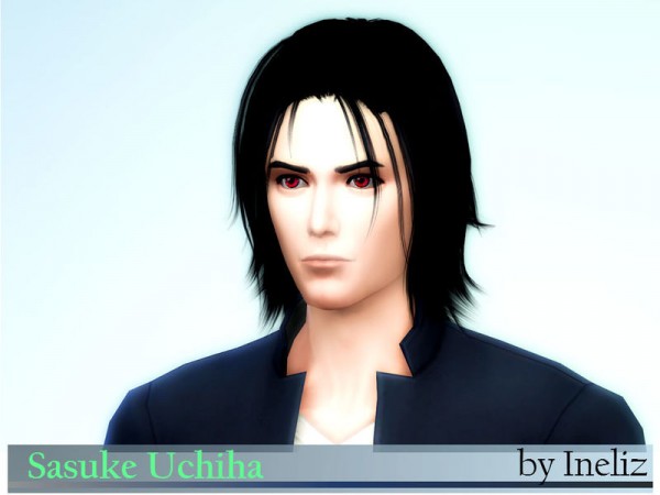  The Sims Resource: Sasuke Uchiha by Ineliz