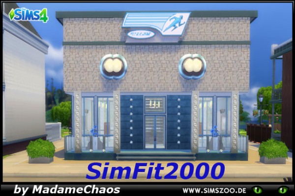  Blackys Sims 4 Zoo: SimFit2000 house by  MadameChaos