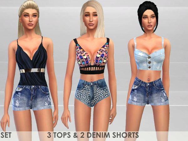  The Sims Resource: Trendy set by PureSim