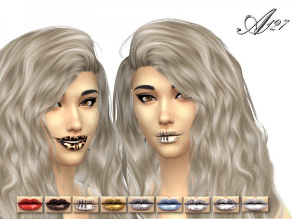  The Sims Resource: LipArt by Altea127