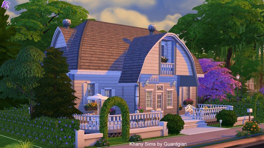  Khany Sims: Caroline house by Guardgian