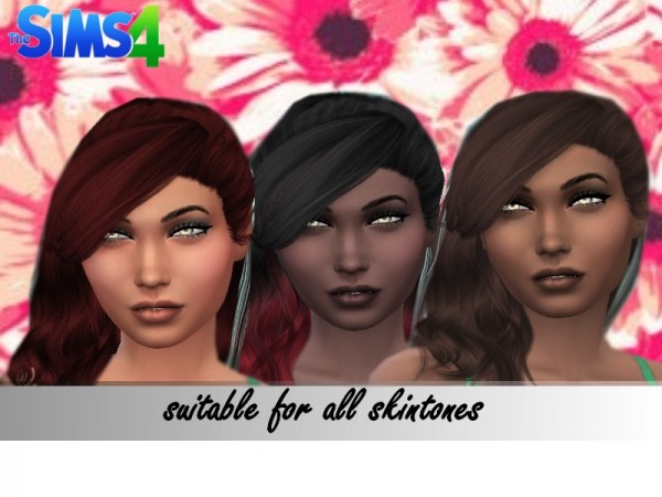  The Sims Resource: Universal Natural Lip Overlay by Giadollie
