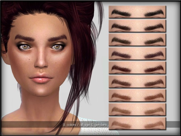  The Sims Resource: EyebrowSet2 by ShojoAngel