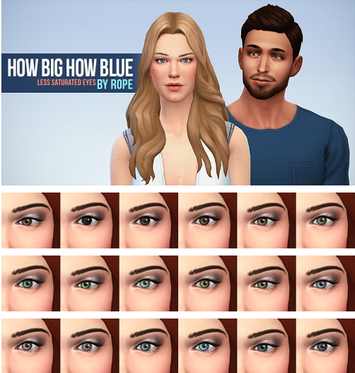  Simsontherope: How Big, How Blue Eyes