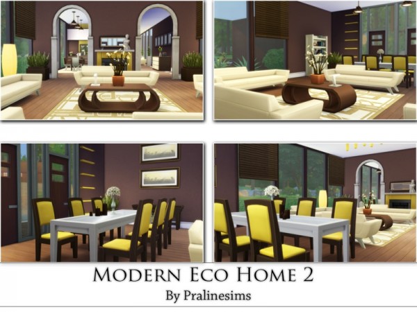  The Sims Resource: Modern Eco Home 2 by PralineSIms