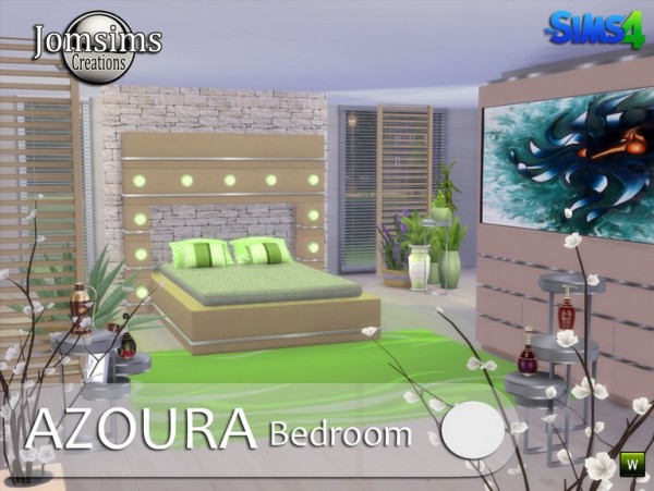  Jom Sims Creations: Azoura bedroom