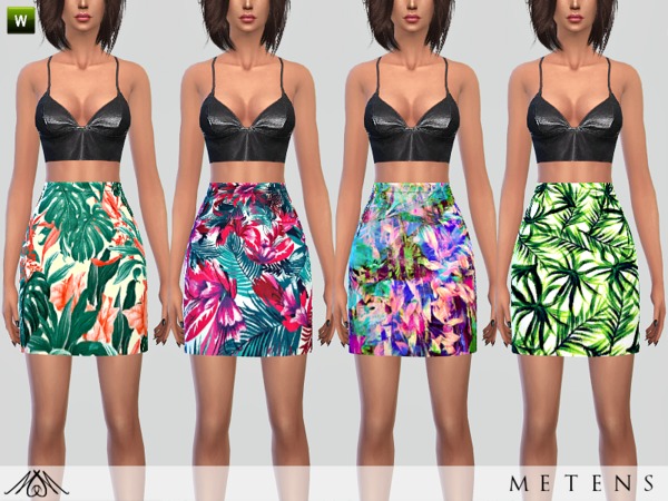  The Sims Resource: Summer Breeze   Skirts by Metens