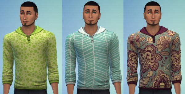  The simsperience: 6 Mens Sweater Recolors