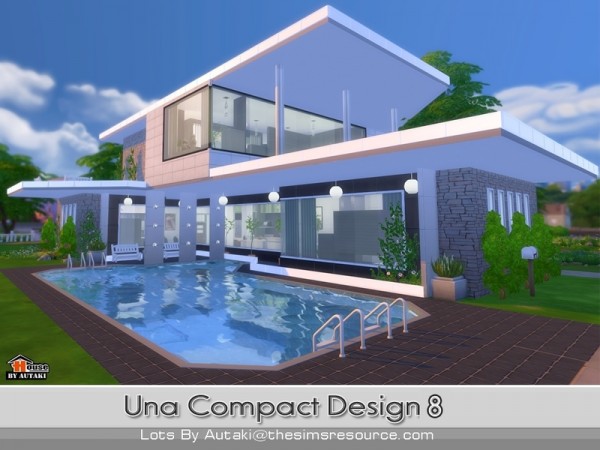  The Sims Resource: Una Compact Design 8 by Autaki
