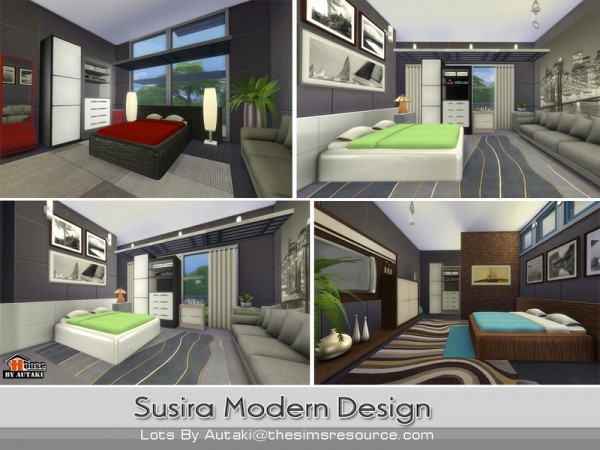  The Sims Resource: Susira Modern Design by Autaki
