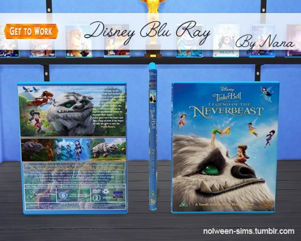  Nolween: Disney Blu Ray   BY NANA
