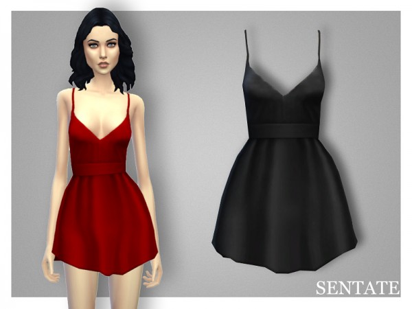  The Sims Resource: Shove Dress by Sentate