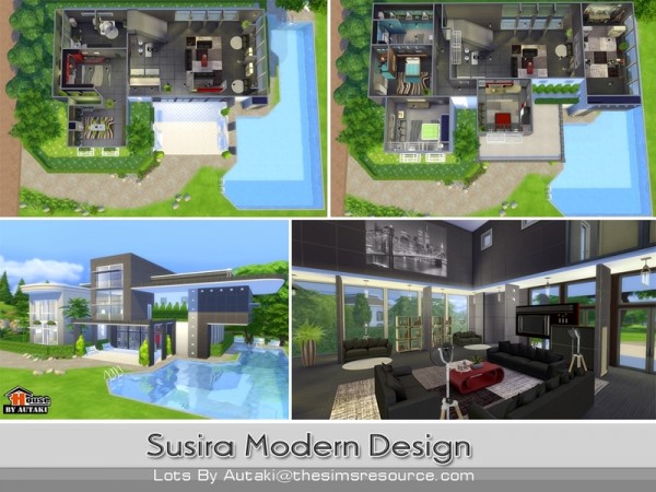  The Sims Resource: Susira Modern Design by Autaki