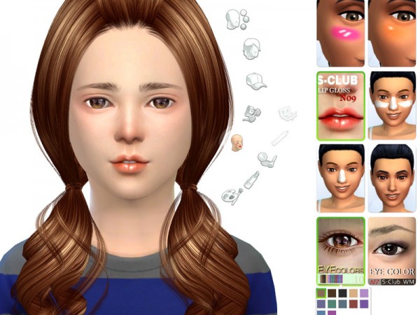  The Sims Resource: Lipstick F09 by S Club