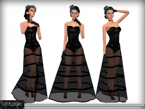  The Sims Resource: Sebastian dress by DarKnighTt