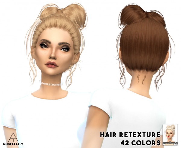  Miss Paraply: Hair retexture   Sintiklia Zoella   42 colors