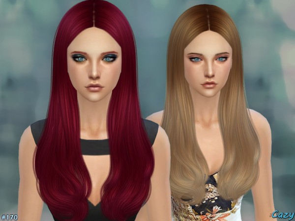  The Sims Resource: Cazy’s Jodie hairstyle