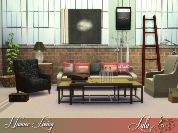  The Sims Resource: Nuance Living Room by Lulu265