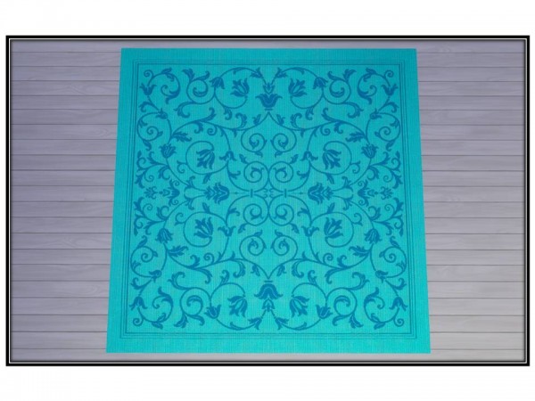  Mod The Sims: Courtyard Rugs, Too by Christina51