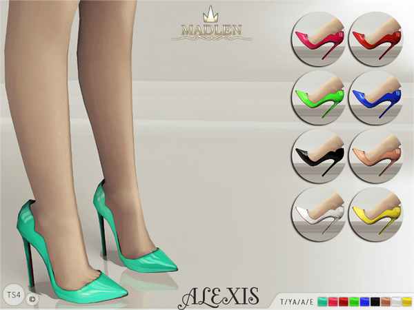  The Sims Resource: Madlen Alexis Shoes by MJ95