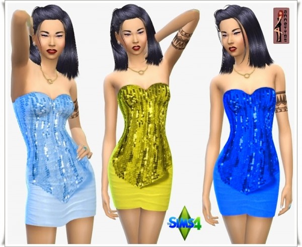 Annett`s Sims 4 Welt: Party Dress Zoe