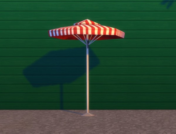  Mod The Sims: Backyard Umbrella by plasticbox