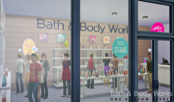  One Billion Pixels: Bath & Body Works Shop V2
