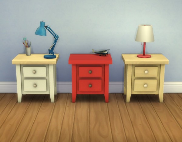  Mod The Sims: Boring Nightstand by plasticbox