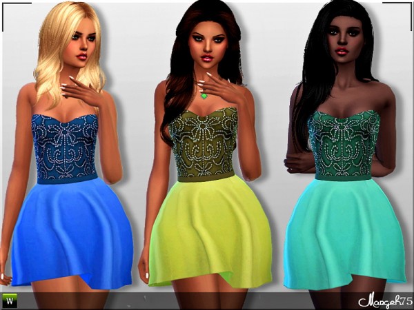  Sims 3 Addictions: Paloma Dress by Margies Sims