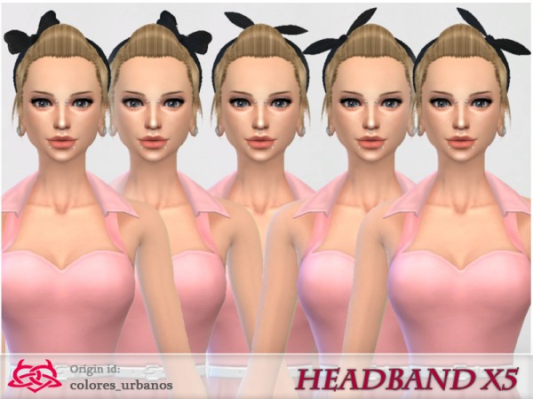  The Sims Resource: Headband 5 in 1