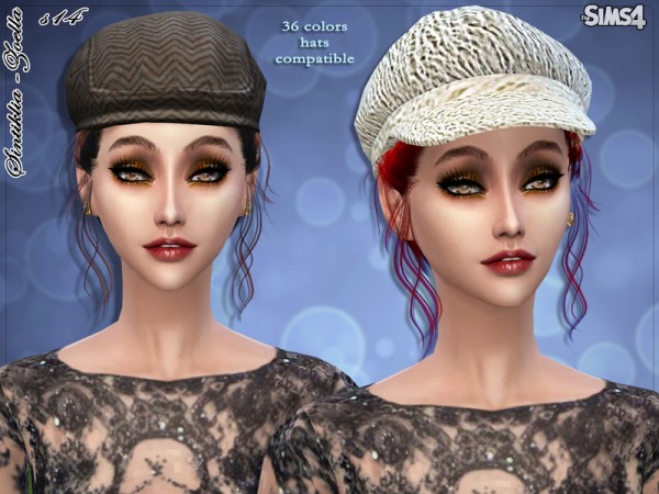  The Sims Resource: Sintiklia   Zoella hairstyle 14
