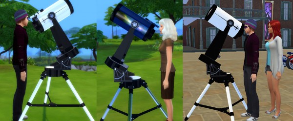  Mod The Sims: Telescope as Observatory Alternative by Esmeralda