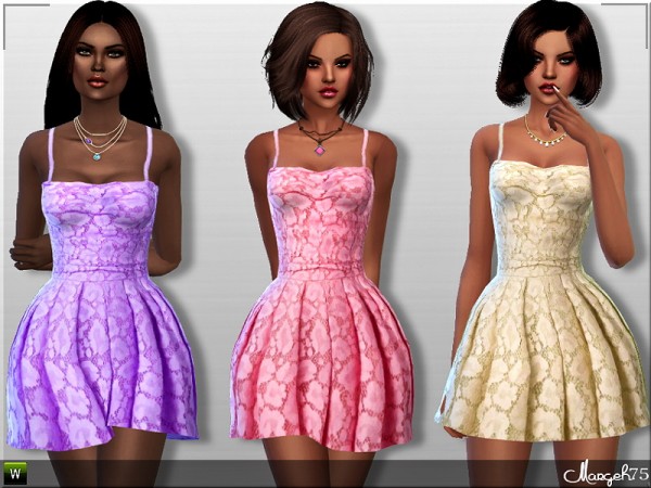 Sims 3 Addictions: Promises Dress by Margies Sims