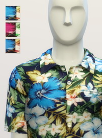  Rusty Nail: Shirt by Gitman Vintage  Aloha Blue Floral