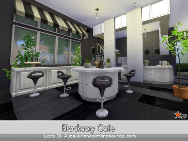  The Sims Resource: Blackcory Cafe by Autaki