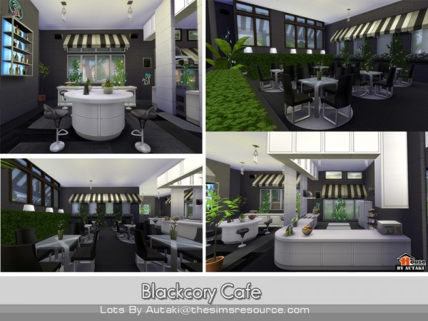  The Sims Resource: Blackcory Cafe by Autaki