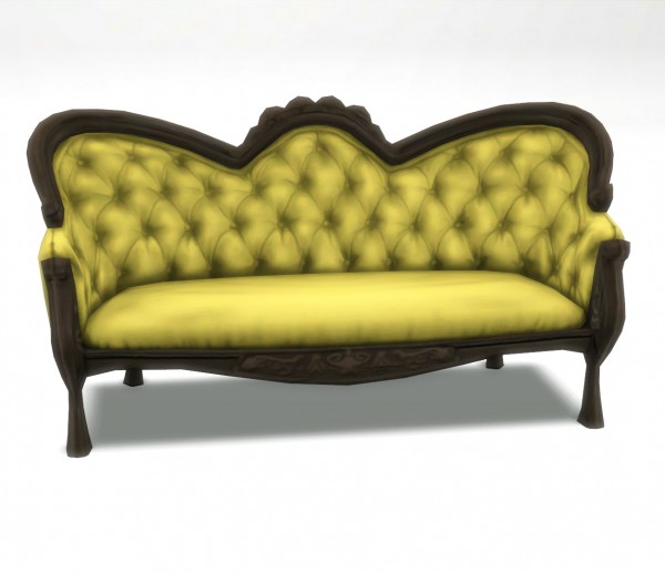  Mod The Sims: The Dromedary sofa converted from TS3 to TS4 by edwardianed