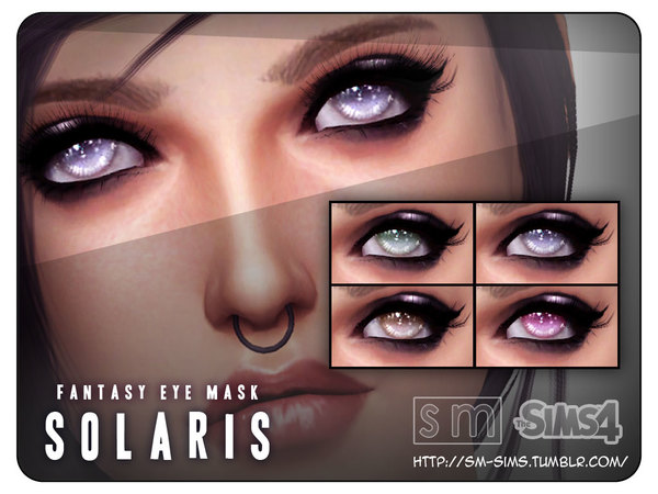  The Sims Resource: Solaris   Fantasy Eye Mask by Screaming Mustard