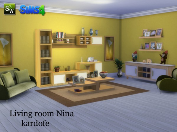  The Sims Resource: Living room Nina by Kardofe