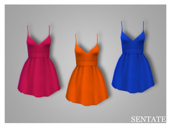  The Sims Resource: Shove Dress by Sentate